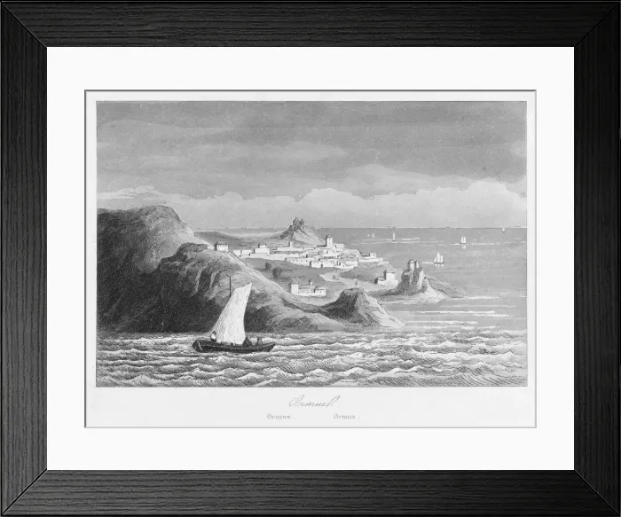 Framed Print : View from the sea, Hormuz, Iran Framed Print : View from the sea, Hormuz, Iran