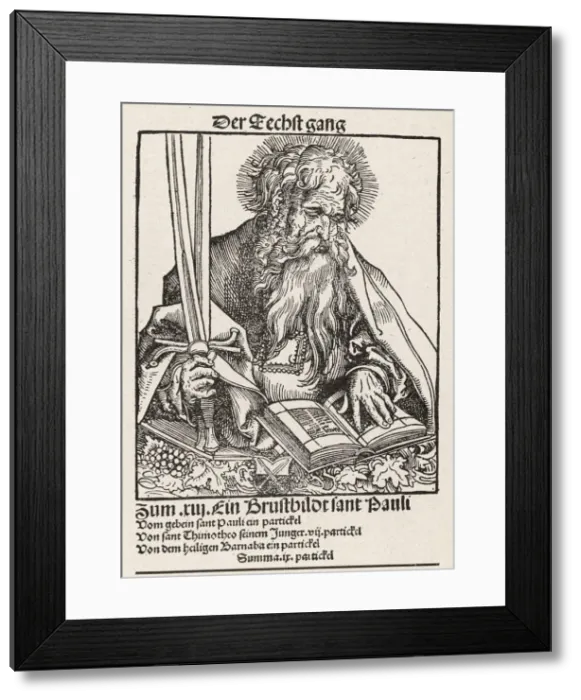 Framed Print : Saint Paul the Apostle Framed Print : Saint Paul the Apostle