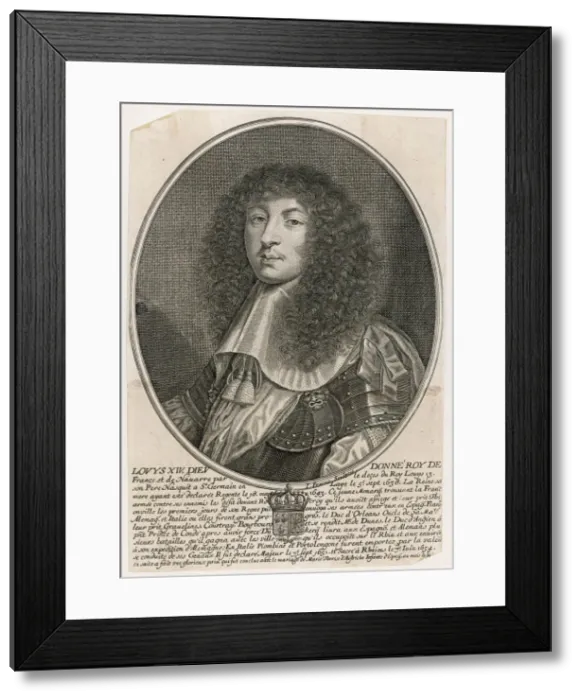 Framed Print : Louis XIV, King of France Framed Print : Louis XIV, King of France