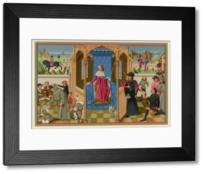 Framed Print : Louis Ix, French Royalty Framed Print : Louis Ix, French Royalty