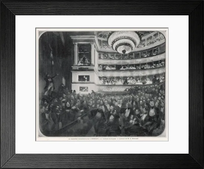 Framed Print : Theatre / Plays / Hugo Framed Print : Theatre / Plays / Hugo
