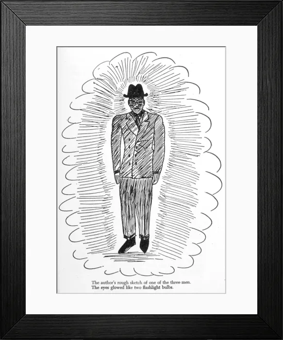 Framed Print : Folklore / Men in Black Framed Print : Folklore / Men in Black