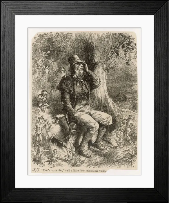 Framed Print : Little Folk / Leprechauns Framed Print : Little Folk / Leprechauns