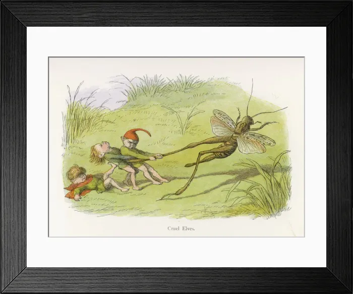 Framed Print : Little Folk / Elves Framed Print : Little Folk / Elves