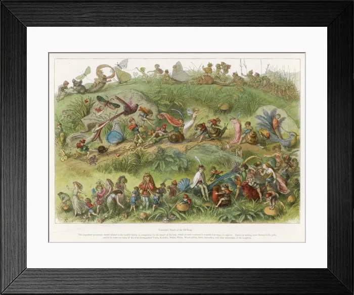 Framed Print : Little Folk / Elves Framed Print : Little Folk / Elves