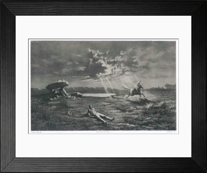 Framed Print : Folklore / Little Folk Framed Print : Folklore / Little Folk