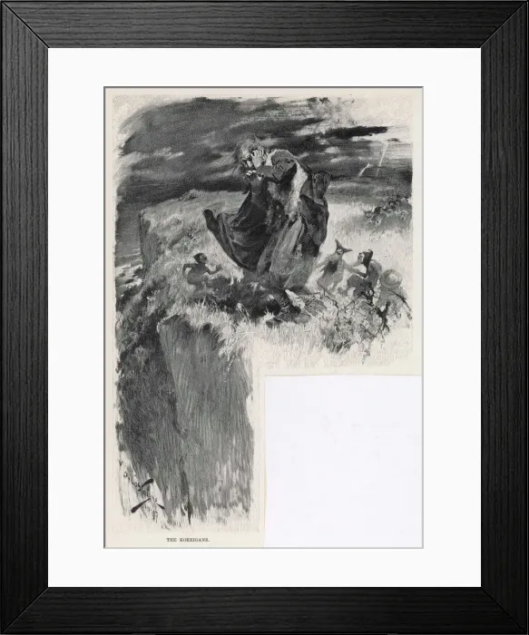 Framed Print : Folklore / Little Folk Framed Print : Folklore / Little Folk