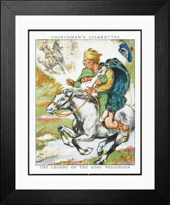 Framed Print : Folklore / Little Folk Framed Print : Folklore / Little Folk