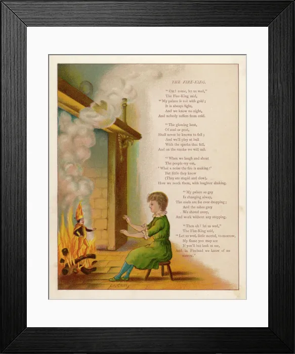 Framed Print : Folklore / Little Folk Framed Print : Folklore / Little Folk