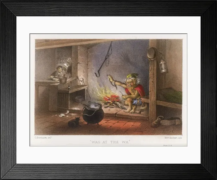 Framed Print : Little Folk / Goblin Framed Print : Little Folk / Goblin