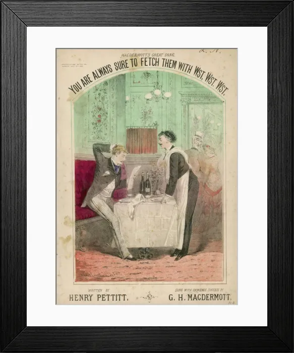Framed Print : Restaurant / Paying Bill Framed Print : Restaurant / Paying Bill