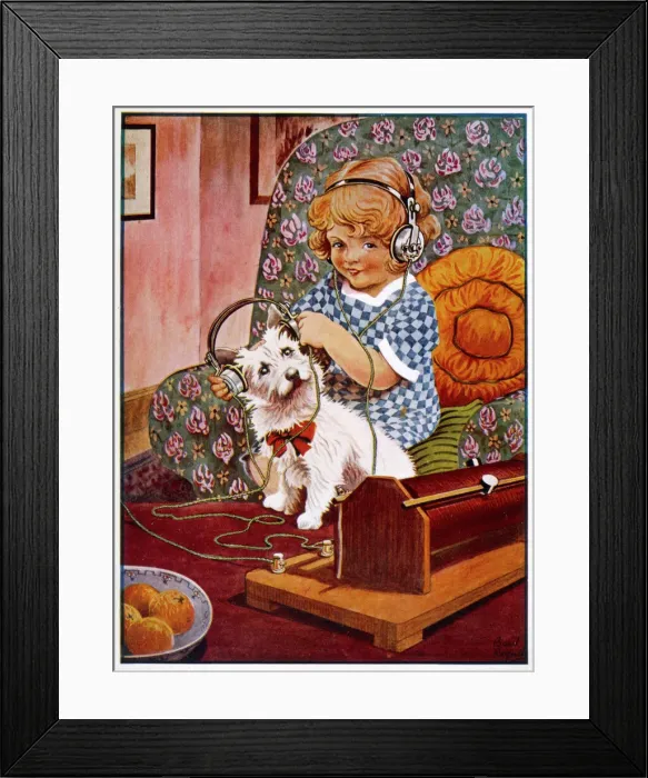 Framed Print : Entertainment / Radio Framed Print : Entertainment / Radio