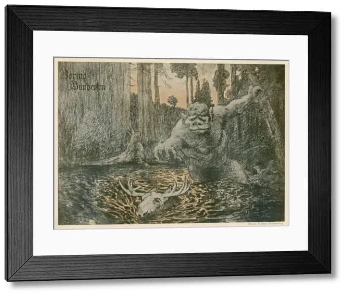 Framed Print : Folklore / Trolls Framed Print : Folklore / Trolls