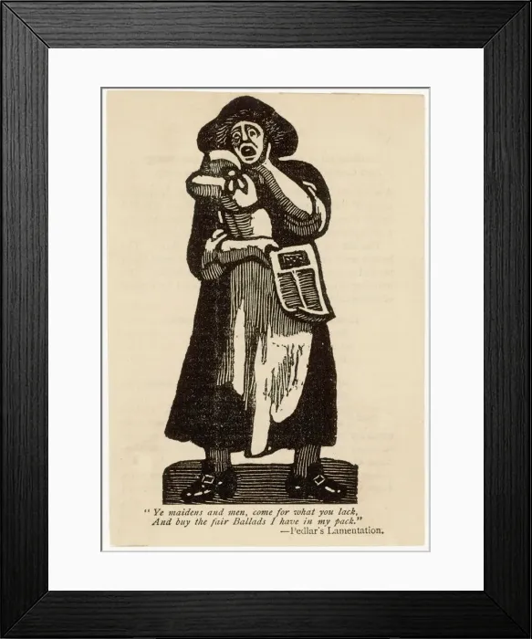 Framed Print : Street Trades / Ballads Framed Print : Street Trades / Ballads