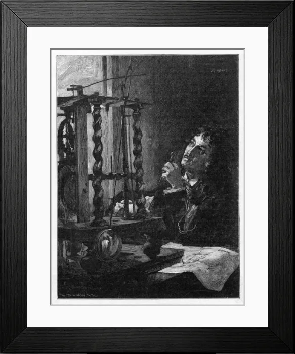 Framed Print : HUYGENS (1629 - 1695) Framed Print : HUYGENS (1629 - 1695)