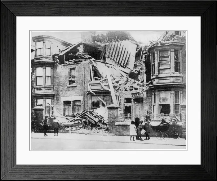 Framed Print : Coastal Bombardment Framed Print : Coastal Bombardment