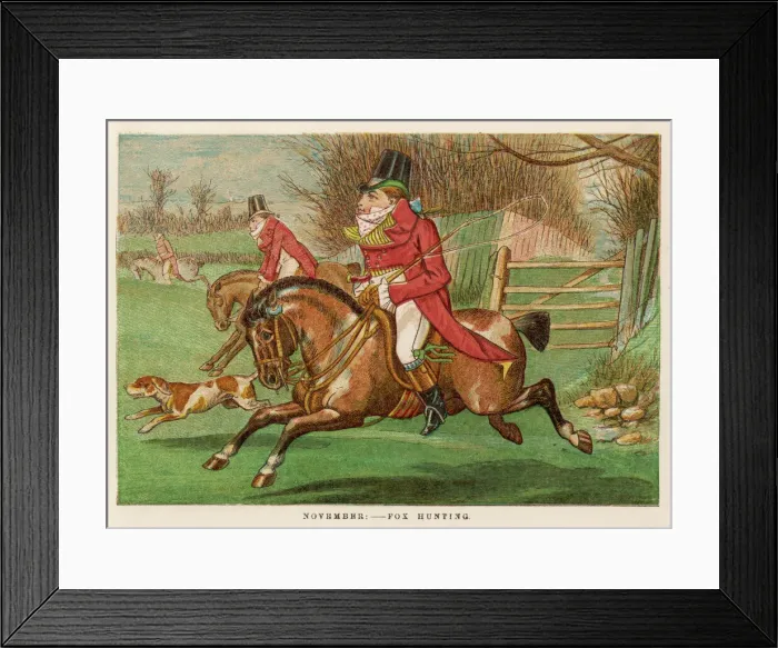 Framed Print : Fox Hunting Framed Print : Fox Hunting