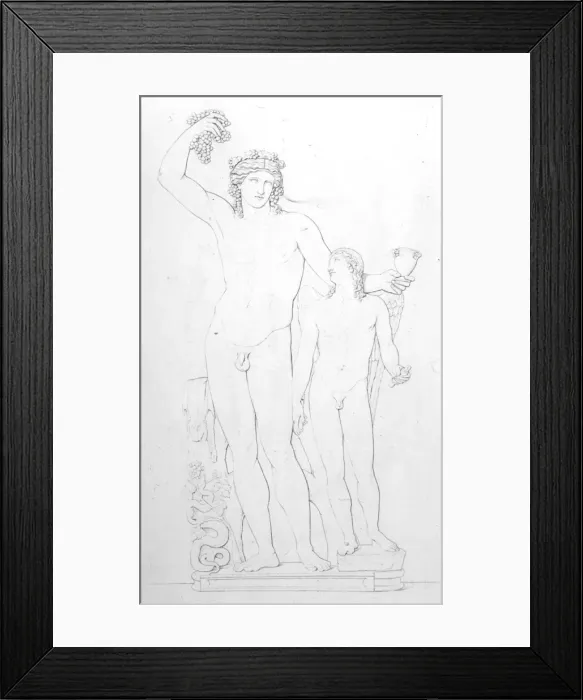 Framed Print : Dionysos / Bacchus Framed Print : Dionysos / Bacchus