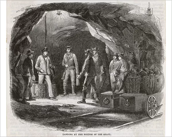 Miners  /  Lift Shaft  /  1855