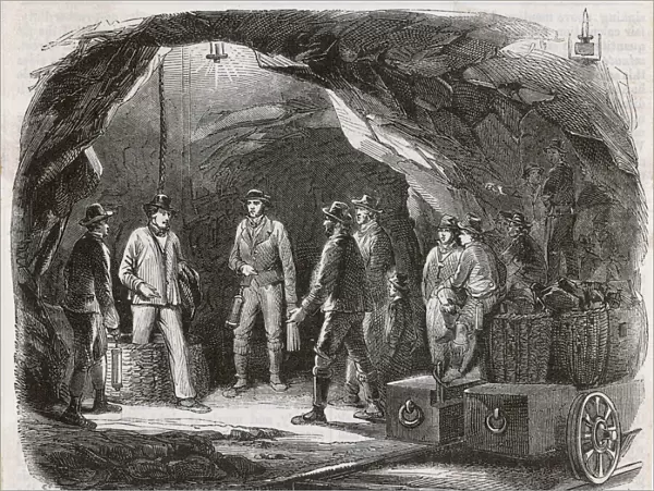 Miners  /  Lift Shaft  /  1855