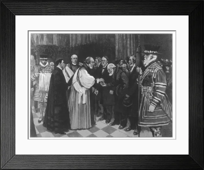 Framed Print : Customs / Maundy Thursday Framed Print : Customs / Maundy Thursday