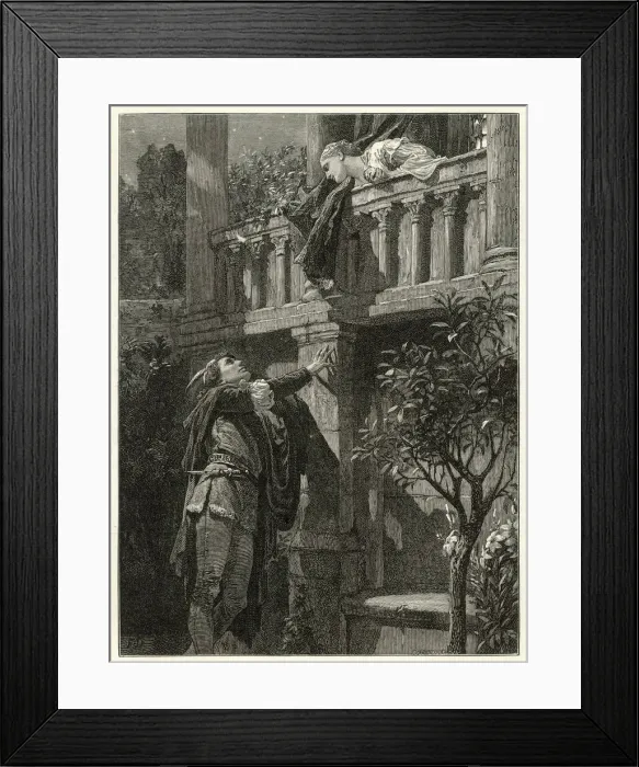 Framed Print : Romeo and Juliet Framed Print : Romeo and Juliet
