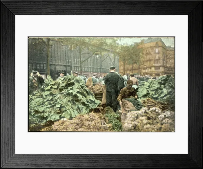Framed Print : Trade / Markets / France Framed Print : Trade / Markets / France