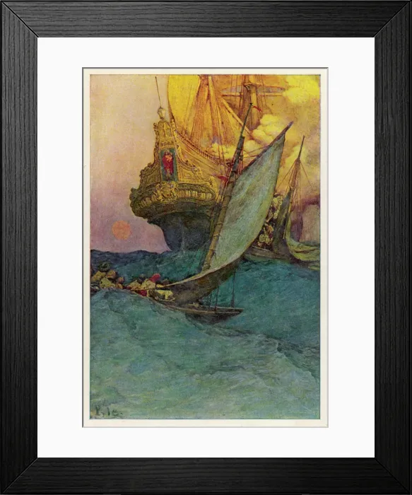 Framed Print : Crime / Pirates Framed Print : Crime / Pirates