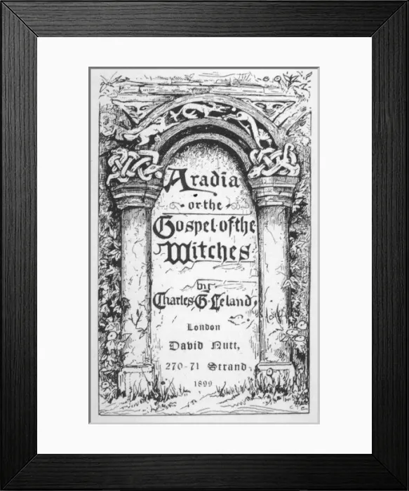 Framed Print : Gospel of the Witches