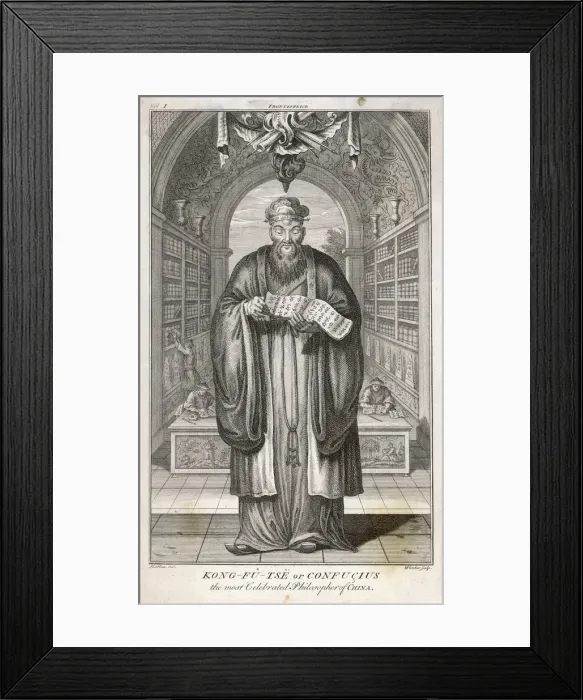 Framed Print : CONFUCIUS (551 - 479 BC) Framed Print : CONFUCIUS (551 - 479 BC)
