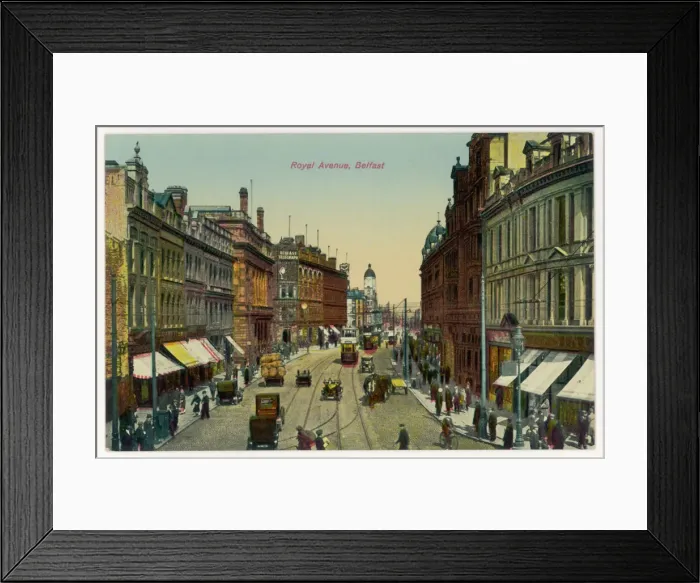 Framed Print : Belfast / Royal Avenue Framed Print : Belfast / Royal Avenue