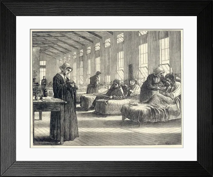 Framed Print : Smallpox Hospital Framed Print : Smallpox Hospital
