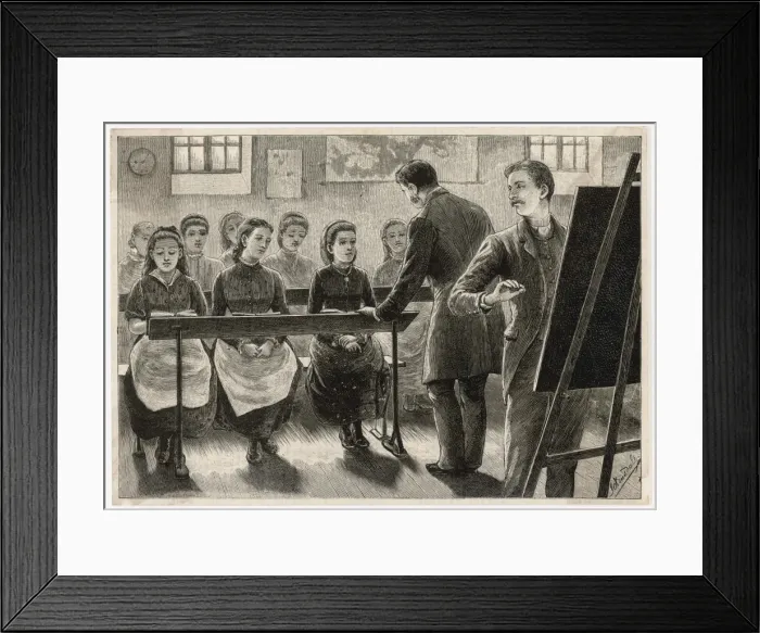 Framed Print : Education / Classroom Framed Print : Education / Classroom