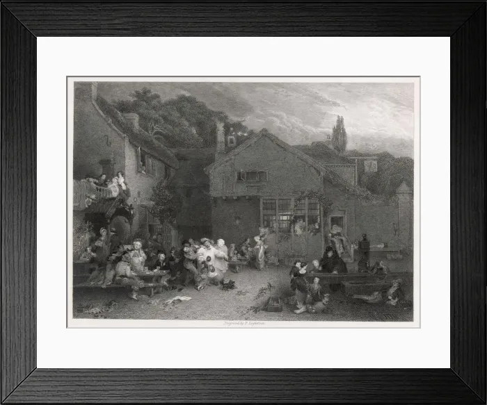 Framed Print : Lightfoot / Rural Scene Framed Print : Lightfoot / Rural Scene