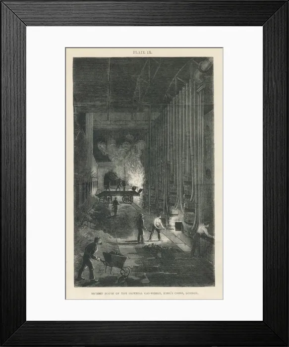 Framed Print : Imperial Gas Works Framed Print : Imperial Gas Works
