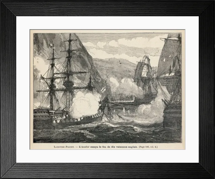 Framed Print : Events / War / Anglo-French Framed Print : Events / War / Anglo-French