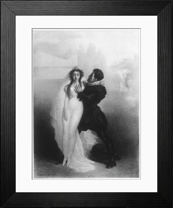 Framed Print : Charles Kemble as Romeo Framed Print : Charles Kemble as Romeo