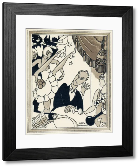 Framed Print : Cabaret in London / 1926 Framed Print : Cabaret in London / 1926