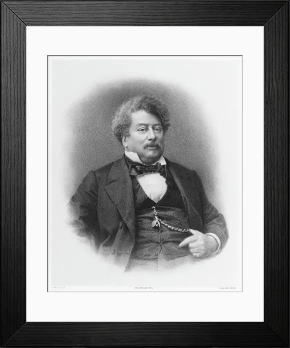 Framed Print : DUMAS (1802 - 1870) Framed Print : DUMAS (1802 - 1870)