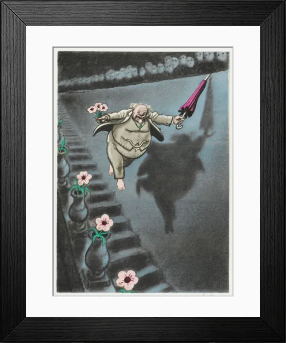 Framed Print : DREAMING. Dream Situation : THE DREAM OF FLYING Framed Print : DREAMING. Dream Situation : THE DREAM OF FLYING