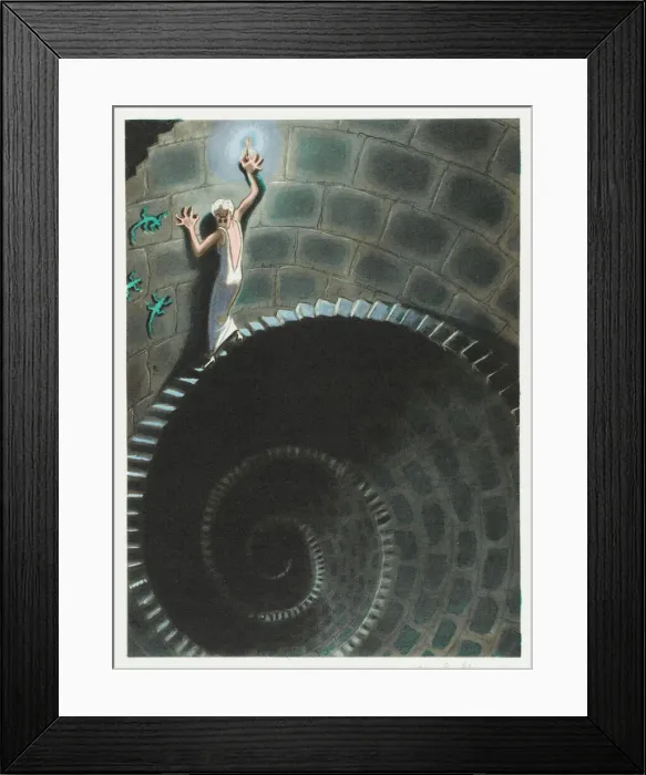 Framed Print : DREAMING. Dream Situation : THE DREAM OF HEIGHTS Framed Print : DREAMING. Dream Situation : THE DREAM OF HEIGHTS