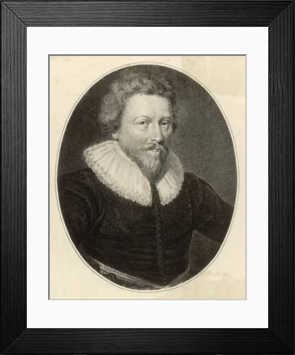 Framed Print : John Fletcher / Janssen Framed Print : John Fletcher / Janssen