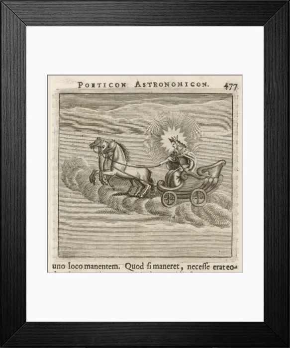 Framed Print : Sun in Chariot 1681 Framed Print : Sun in Chariot 1681