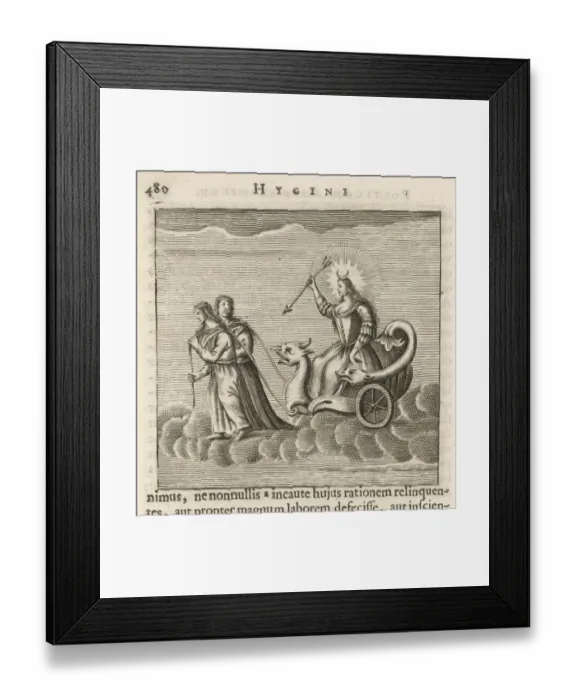Framed Print : MOON / LUNA 1681 Framed Print : MOON / LUNA 1681