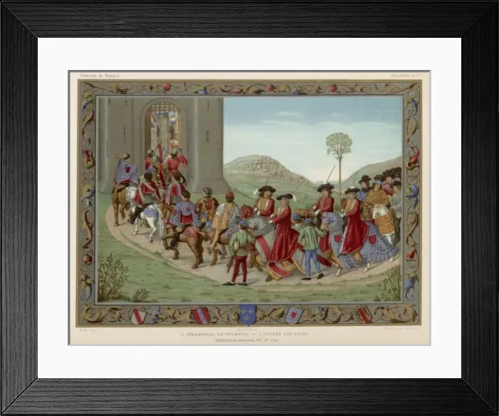 Framed Print : TOURNAMENT Framed Print : TOURNAMENT