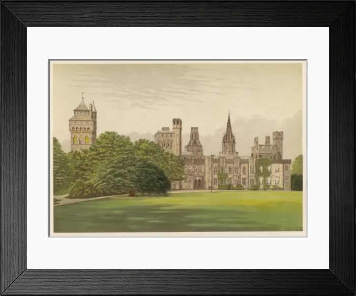 Framed Print : Wales  /  Cardiff