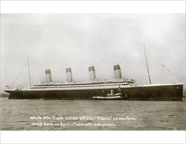 RMS Olympic on maiden voyage