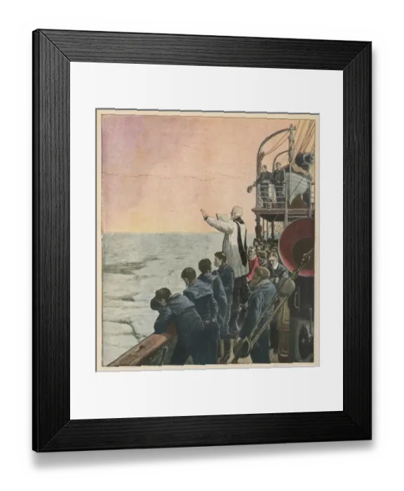 Framed Print : Service for Titanic Framed Print : Service for Titanic