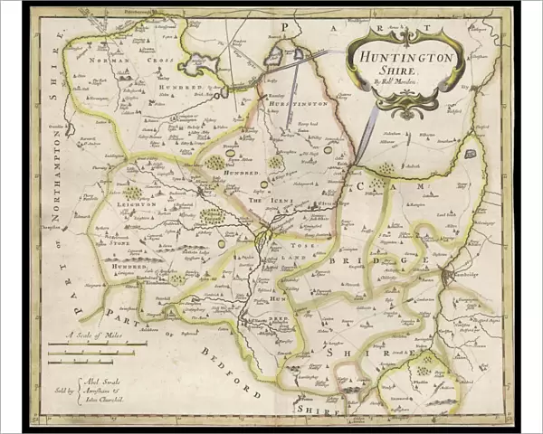 Map  /  Huntingdonshire 1810