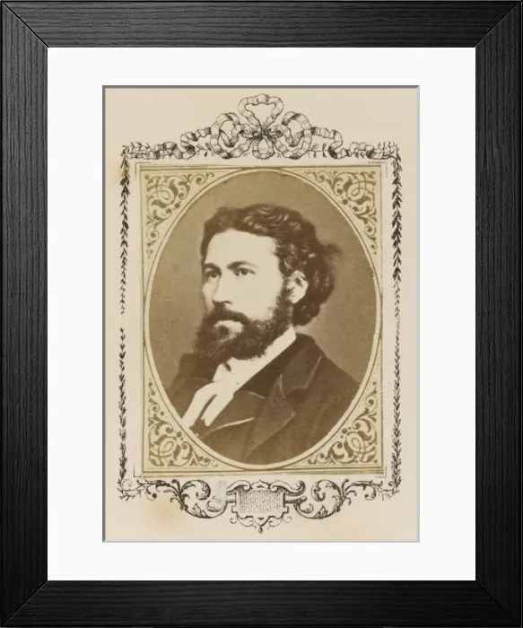 Framed Print : Emile Gaboriau Framed Print : Emile Gaboriau